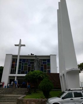 Aula Magna de la Universidad Católica, donde se realizan las conferencias